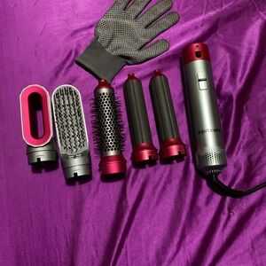 Multifunctional Hair Styling Tool Set with Attachments